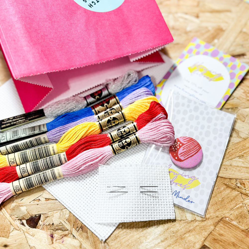 Cross Stitch Lucky Dip Bag
