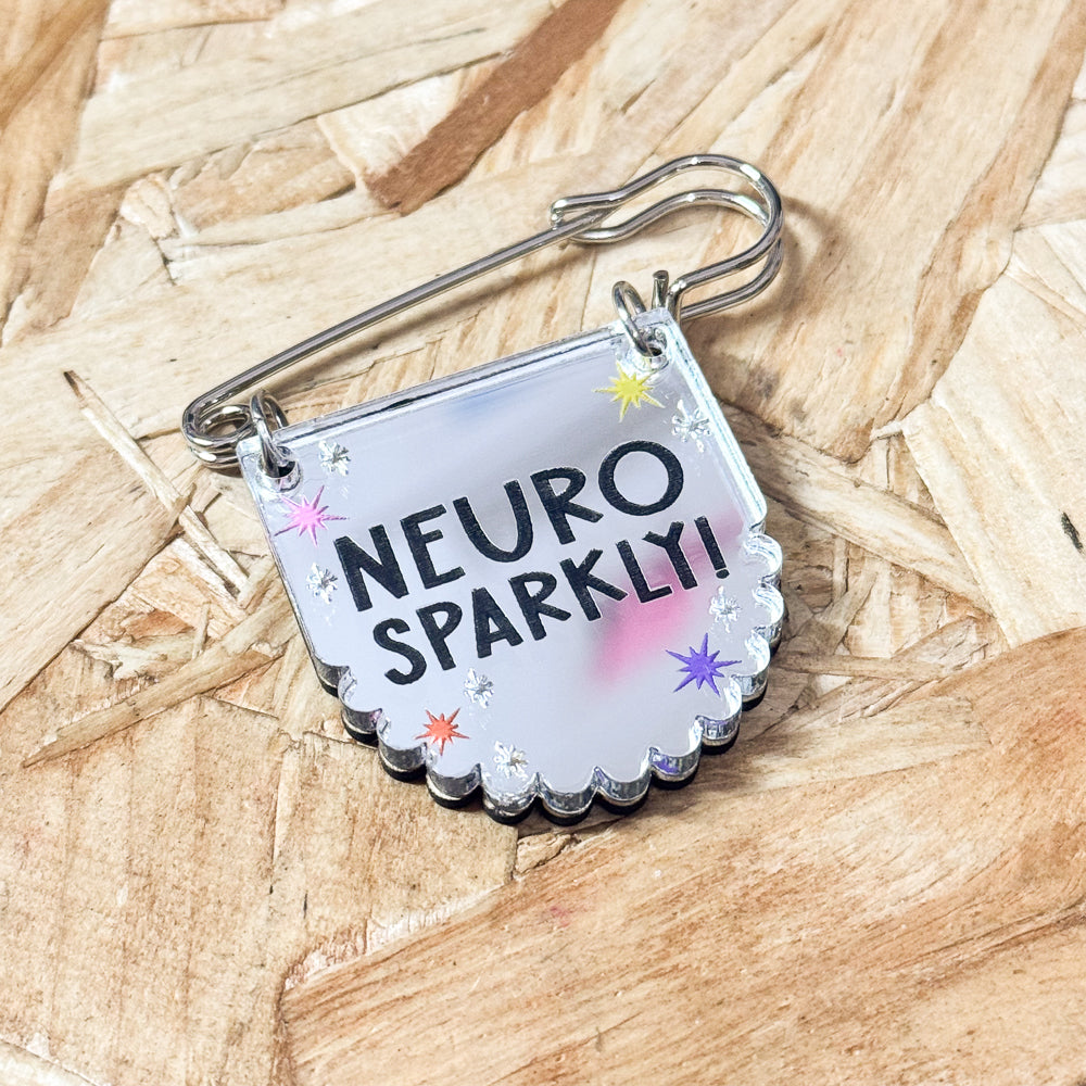 NeuroSparkly - Coat Pin