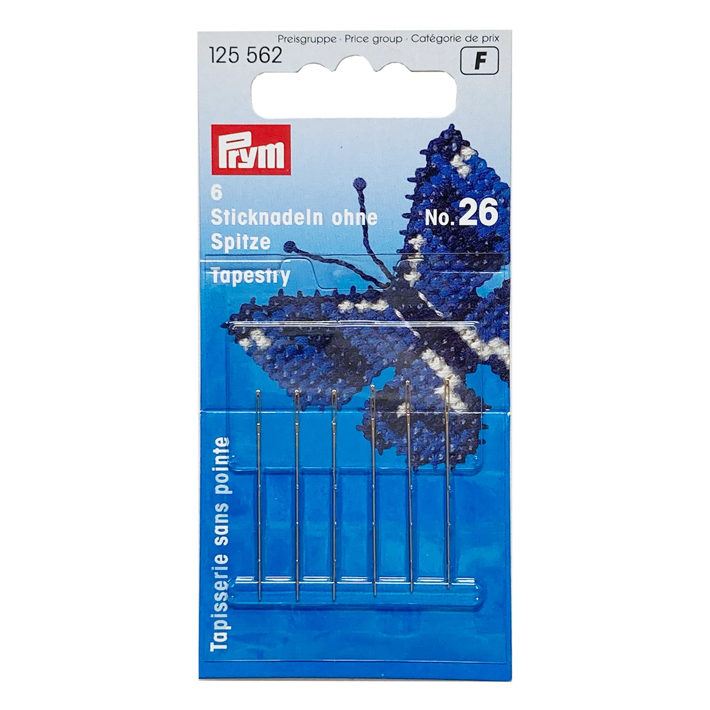 Prym Size 20 Tapestry Needles