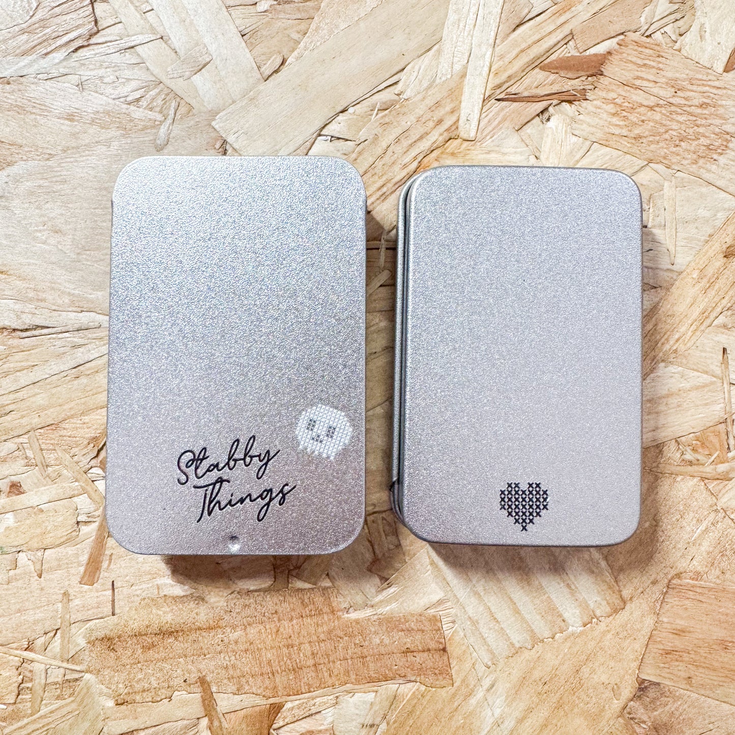 Stabby Things Magnetic Slider Tin