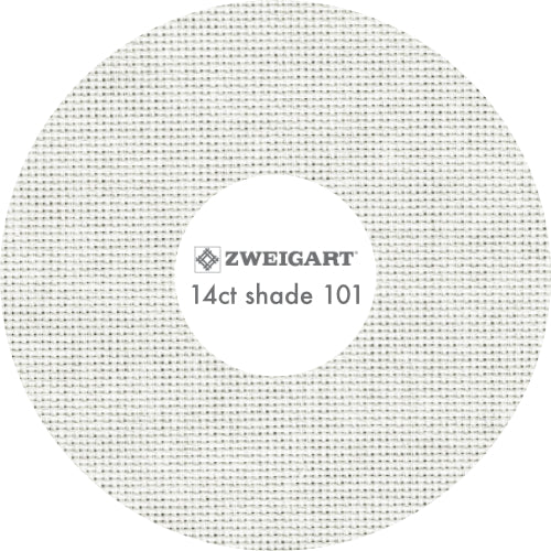 Zweigart 14ct Aida - Antique White 101