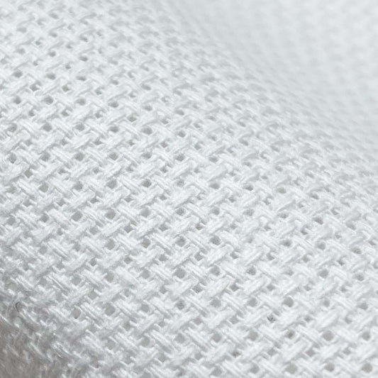 Aida fabric squares - 18ct White