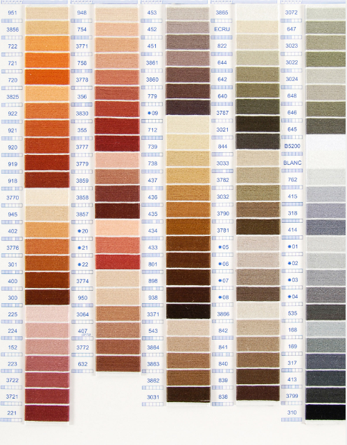 DMC Mouline Stranded Cotton Skeins (1-900)