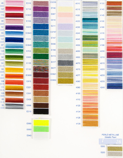 DMC Mouline Stranded Cotton Skeins (1-900)