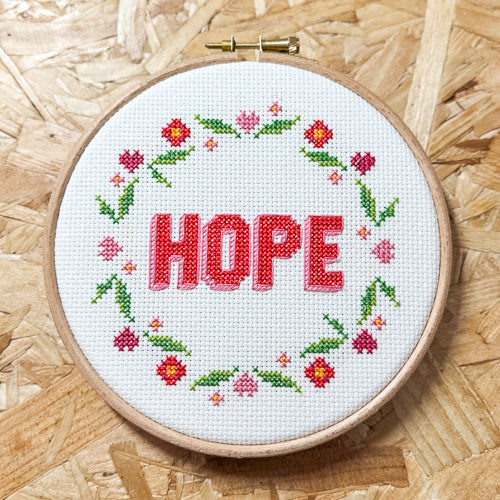 Hope Cross Stitch Kit