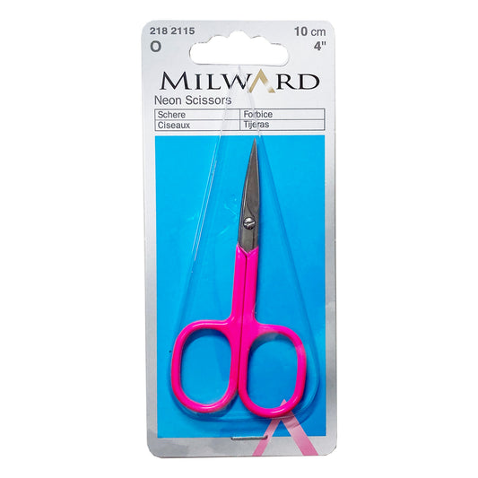 Milward neon embroidery scissors