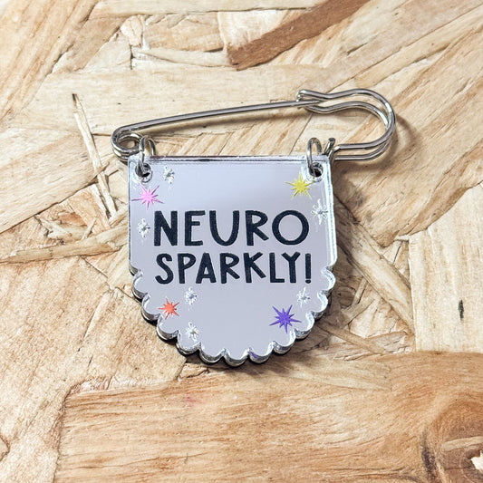 NeuroSparkly - Coat Pin