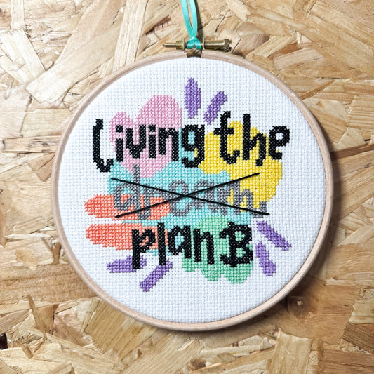 Plan B Cross Stitch Kit
